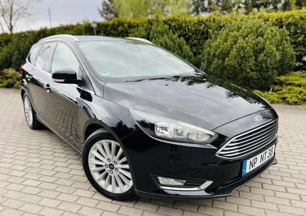 Ford Focus cena 35900 przebieg: 104000, rok produkcji 2015 z Radzymin małe 781